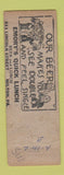 Matchbook Cover - Emory's Quick Lunch Milton PA pinup WORN