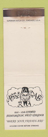 Matchbook Cover - Abracadabra Huntington WV WORN