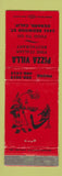 Matchbook Cover - Pizza Villa Oxnard CA WEAR