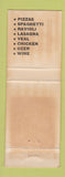 Matchbook Cover - Pizza Villa Oxnard CA WEAR