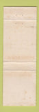 Matchbook Cover - Gaslight Dinner Theatre Oklahoma City Tulsa OK WORN