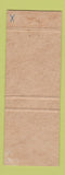 Matchbook Cover - Western Motel Memphis TN Best Western