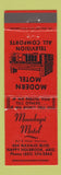 Matchbook Cover - Moenkopi Motel Happy Holbrook AZ