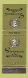 Matchbook Cover - Simpnson's in the Strand UK England Bryant May