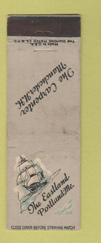 Matchbook Cover - Carpenter Manchester NH Eastland Portalnd ME WEAR