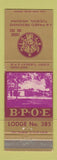 Matchbook Cover - Elks Lodge Tucson AZ