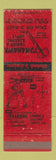 Matchbook Cover - Tomahawk Lumber Building Supply Midlothian VA POOR Indian