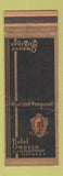 Matchbook Cover - Hotel Owosso MI Indian
