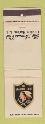 Matchbook Cover - Seawane Club Hewlett Harbor LI Indian