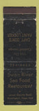 Matchbook Cover - Swan River Seafood Restaurant Dennisport MA WEAR