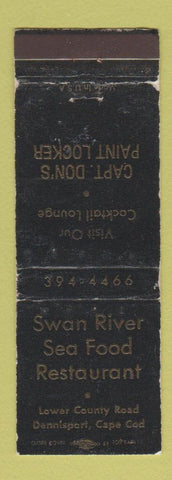Matchbook Cover - Swan River Seafood Restaurant Dennisport MA WEAR