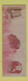 Matchbook Cover - Oakland Hills Country Club Birmingham MI WORN