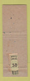 Matchbook Cover - La Central Railroad Mexico