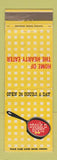 Matchbook Cover - Steak n Egger WEAR