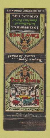 Matchbook Cover - The Cow Shed Detroit MI WEAR