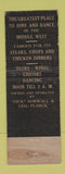Matchbook Cover - The Cow Shed Detroit MI WEAR