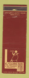 Matchbook Cover - Esquire Pub Chicago IL restaurant WEAR
