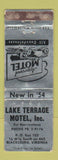Matchbook Cover - Lake Terrace Motel Blacksburg VA WORN