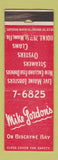 Matchbook Cover - Mike Gordon's Miami FL restaurant WORN