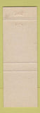 Matchbook Cover - The Villa Motel Montrey CA POOR STRIKER