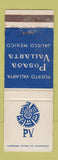 Matchbook Cover - Posada Vallarta Puerto Vallarta Jalisco Mexico WEAR