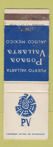 Matchbook Cover - Posada Vallarta Puerto Vallarta Jalisco Mexico WEAR