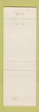 Matchbook Cover - West End Heating Round Lake IL