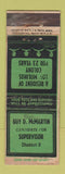 Matchbook Cover - Guy McMartin Supervisor Election ADVANCE WEAR