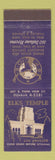 Matchbook Cover - Elks Lodge Los Angeles CA