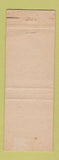Matchbook Cover - Pawnee Motel Chief Restaurant Columbus NE? Omaha