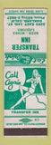 Matchbook Cover - Transfer Inn Oakland CA girlie WEAR