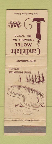 Matchbook Cover - Candelight Motel Columbus GA WEAR
