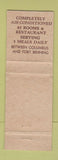 Matchbook Cover - Candelight Motel Columbus GA WEAR