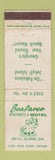 Matchbook Cover - Seafarer Apartments and Motel Jekyll Island GA WEAR