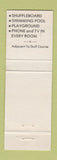 Matchbook Cover - Seafarer Apartments and Motel Jekyll Island GA WEAR