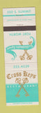 Matchbook Cover - Cross Keys Restaurant Fort Worth TX