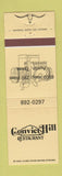 Matchbook Cover - Convict Hill Restaurant Austin TX