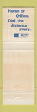 Matchbook Cover - Parkway Lodge Banff National Park AB