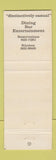 Matchbook Cover - The Hop Fort Worth TX