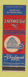 Matchbook Cover - The Piedmont Hotel Atlanta GA