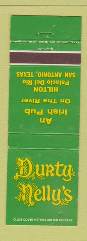 Matchbook Cover - Durty Nelly's San Antonio TX WEAR