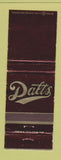 Matchbook Cover - Dalts