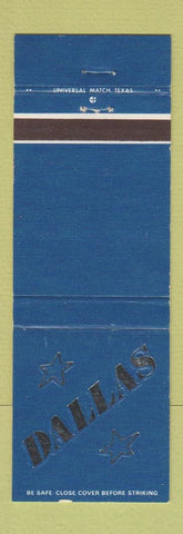 Matchbook Cover - Dallas Restaurant Austin TX