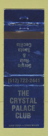 Matchbook Cover - The Crystal Palace Club Laredo TX