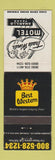 Matchbook Cover - Best Western Trade Winds Motel Amarillo TX #2