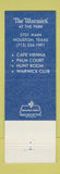 Matchbook Cover - The Warwick Houston TX