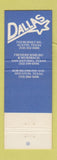 Matchbook Cover - Dallas Restaurant Austin TX Houston