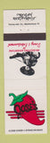Matchbook Cover - Joe's Mexican Restaurant Burleson Cleburne Granbury TX