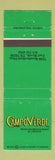 Matchbook Cover - Campo Verde Mexican Restaurant Fort Worth TX WEAR