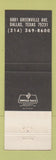 Matchbook Cover - Annie's Santa Fe Mexican Restaurant Dallas TX